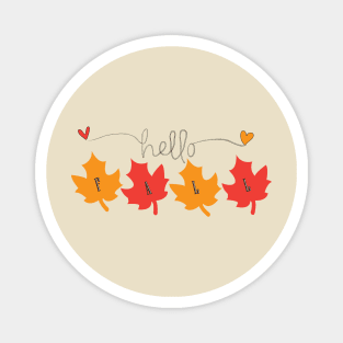 Fall leaves Magnet